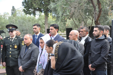 Şirvanda Vətən müharibəsi şəhidi Cavid Məmmədlinin xatirəsi anılıb.
