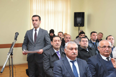 Bayramlı qəsəbəsində səyyar görüş keçirilib.