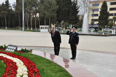 Şirvanda miqrasiya orqanları işçilərinin peşə bayramı günü qeyd edilib.