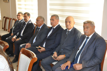 Şirvan Şəhər İcra Hakimiyyətinin başçısı İlqar Abbasov vətəndaş qəbulu keçirib.