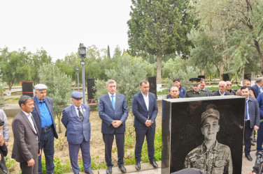 Vətən müharibəsi şəhidi Xəqani Məmmədovun xatirəsi anılıb.