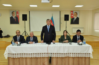 Şəhər İcra Hakimiyyətinin başçısı İlqar Abbasov növbəti səyyar görüş keçirib.