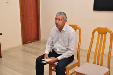 Şirvan Səhər İcra Hakimiyyətinin başçısı İlqar Abbasov vətəndaş qəbulu keçirib.