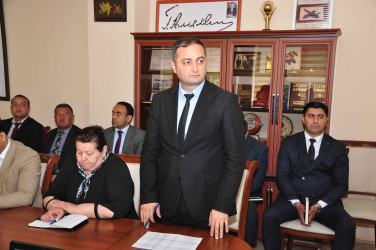 Şirvan Səhər İcra Hakimiyyətinin başçısı İlqar Abbasov vətəndaş qəbulu keçirib.