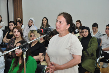 Şəhər İcra Hakimiyyətinin başçısı İlqar Abbasov növbəti səyyar görüş keçirib.