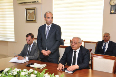 Şirvan Səhər İcra Hakimiyyətinin başçısı İlqar Abbasov vətəndaş qəbulu keçirib.
