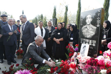 Vətən müharibəsi şəhidi Şəmsəddin Vəliyevin anım günü qeyd edilib.