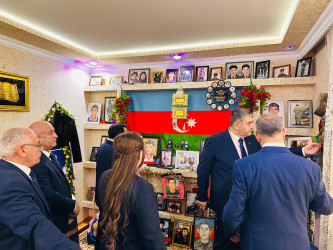 Şirvanda “27 sentyabr - Anım Günü” ərəfəsində şəhid ailələri ziyarət olunub.