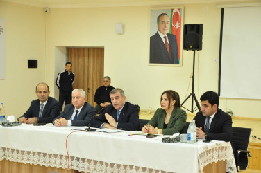 Şəhər İcra Hakimiyyətinin başçısı İlqar Abbasov növbəti səyyar görüş keçirib.