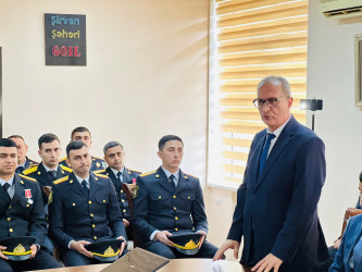 Şirvanda 2 İyul – Azərbaycan Polisi Gününə həsr olunmuş tədbir keçirilib.