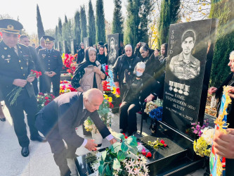 Şirvanda Vətən müharibəsi şəhidi Ramil Əliyevin xatirəsi anılıb.