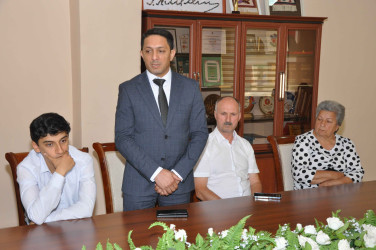 Cəzaçəkmə müəssisələrindən azad edilmiş şəxslərin işlə təmini ilə bağlı birgə fəaliyyətin təşkili və məlumatlandırma ilə əlaqədar maarifləndirici görüş keçirilib.