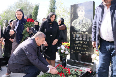 Şirvanda Vətən müharibəsi şəhidlərinin anım və doğum günləri qeyd olunub.