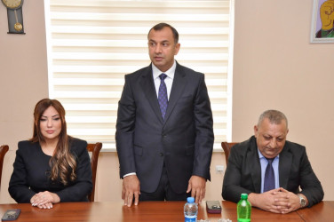 Prokurorluq işçilərinin peşə bayramı qeyd olunub.