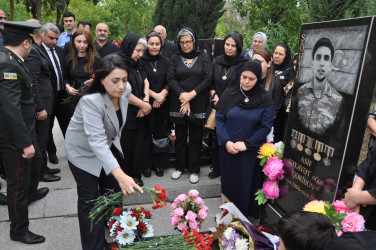 Şəhid Asif Qəribovun xatirəsi ehtiramla yad edilib.