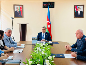 Şirvan Şəhər İcra Hakimiyyətinin başçısı İlqar Abbasov növbəti vətəndaş qəbulu keçirib.