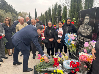 Şirvanda Vətən müharibəsi şəhidi Əli Mənəflinin xatirəsi anılıb.