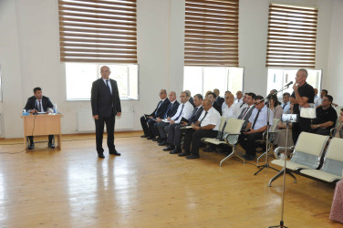 Şirvanda sakinlərlə növbəti səyyar görüş keçirilib.