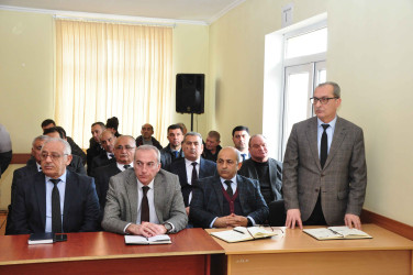 Bayramlı qəsəbəsində səyyar görüş keçirilib.