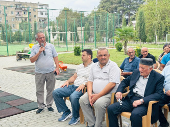 Şirvan Şəhər İcra Hakimiyyətinin başçısı İlqar Abbasov  növbəti səyyar görüş keçirib.