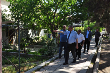 Şirvanda “Şəhərsalma və Memarlıq İli” çərçivəsində görülən abadlıq işləri davam etdirilir.