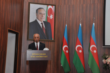 Şirvanda Ulu Öndər Heydər Əliyevin ilk dəfə siyasi hakimiyyətə gəlişinin 57-ci ildönümünə həsr olunmuş tədbir keçirilib.