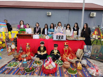 Şirvanda Novruz bayramı münasibətilə ümumşəhər tədbiri keçirilib.