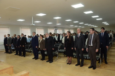 Şirvanda “Qərbi Azərbaycan Azərbaycanın əzəli torpağıdır!” mövzusunda tədbir keçirilib.