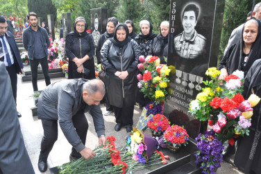 Vətən müharibəsi şəhidi Xəqani Məmmədovun xatirəsi anılıb.
