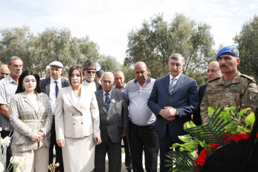 Azərbaycan Respublikasının Silahlı Qüvvələri tərəfindən Qarabağ iqtisadi rayonunda keçirilən lokal xarakterli antiterror tədbirləri zamanı şəhid olmuş ordumuzun hərbi qulluqçusu Tağıyev Əli Azad oğlunun il mərasimi keçirilib.