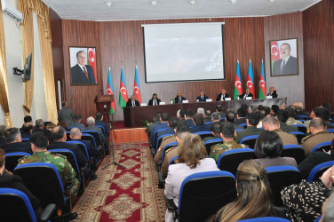 8 noyabr – Zəfər Günü Şirvan şəhərində silsilə tədbirlərlə qeyd edilir.
