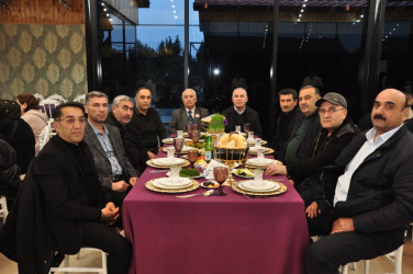 Şirvanda iftar süfrəsi təşkil olunub.