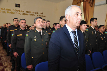 Şirvanda Ümummilli lider, Ulu Öndər Heydər Əliyevin anadan olmasının 103 illiyinə həsr olunmuş tədbir keçirilib.