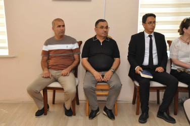 Cəzaçəkmə müəssisələrindən azad edilmiş şəxslərin işlə təmini ilə bağlı birgə fəaliyyətin təşkili və məlumatlandırma ilə əlaqədar maarifləndirici görüş keçirilib.