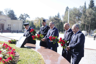 Şirvanda Zəfər Günü münasibətilə ümumşəhər tədbiri keçirilib.