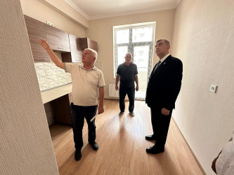 “Yeni Şirvan” Yaşayış Kompleksinin tikinti işləri sürətlə davam etdirilir.