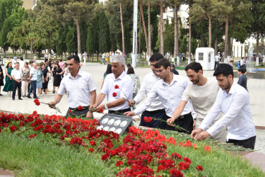 Şirvan şəhərində “17 iyun-tibb işçilərinin peşə bayramı günü” münasibətilə tədbir keçirilib.