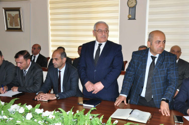 Şirvan Səhər İcra Hakimiyyətinin başçısı İlqar Abbasov vətəndaş qəbulu keçirib.