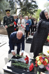 2016-cı ilin Aprel döyüşlərində şəhidlik zirvəsinə ucalan Ərəbli Rahil Rafiq oğlunun doğum günü qeyd edilib.