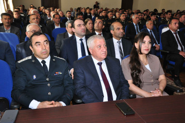 Şirvanda Ümummilli lider, Ulu Öndər Heydər Əliyevin anadan olmasının 103 illiyinə həsr olunmuş tədbir keçirilib.