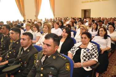 Şirvanda “Konstitusiya və Suverenlik İli” çərçivəsində tədbir keçirilib.