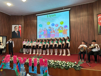 1 – İyun Uşaqların Beynəlxalq Müdafiəsi Günü Şirvan şəhərində silsilə tədbirlə qeyd edilib.