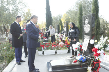 Vətən müharibəsi şəhidi Şəmsəddin Vəliyevin anım günü qeyd edilib.