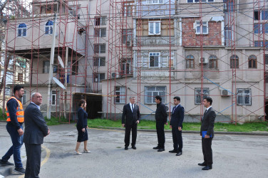 Şirvanda “Şəhərsalma və Memarlıq İli” çərçivəsində görülən abadlıq işləri davam etdirilir.