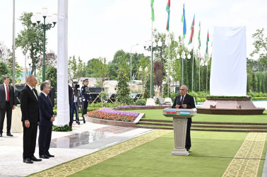 İyunun 21-də Daşkənddə Heydər Əliyev Meydanının açılışı olub.