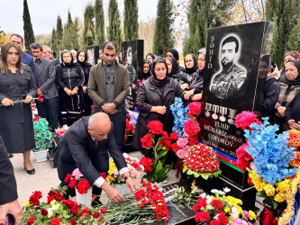 Şirvanda Vətən müharibəsi şəhidi Yusif Cəfərovun xatirəsi anılıb.