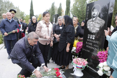 Vətən müharibəsi şəhidi Məharət Həsənovun anım günü qeyd edilib.