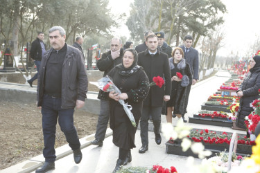 Şirvanda Vətən müharibəsinin şəhidi Vəliyev Şəmsəddin Aqil oğlunun doğum günü qeyd olunub.