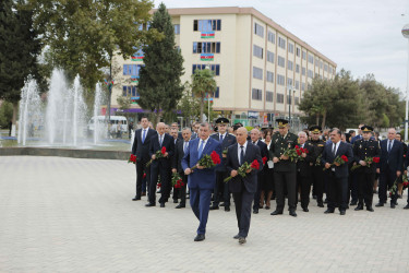 27 sentyabr - Anım Günü Şirvanda silsilə tədbirlərlə qeyd edilib.