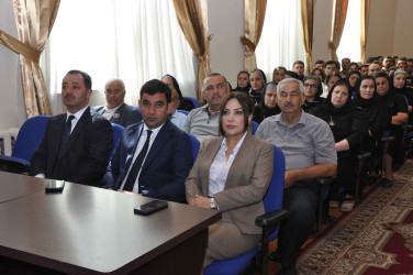 Şirvanda Anım Gününə həsr olunmuş tədbir keçirilib.